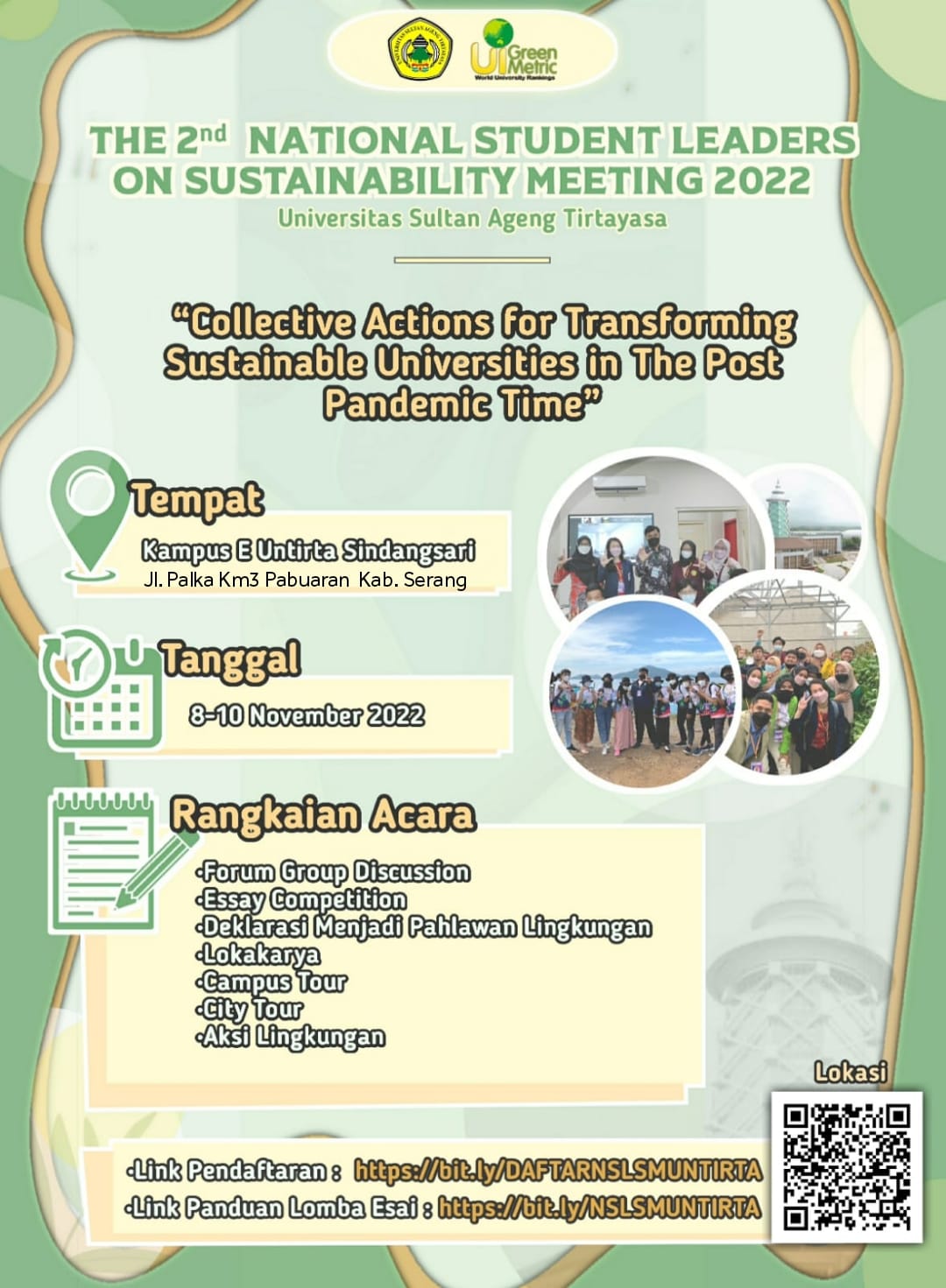The 2nd National Student Leaders on Sustainability Meeting 2022